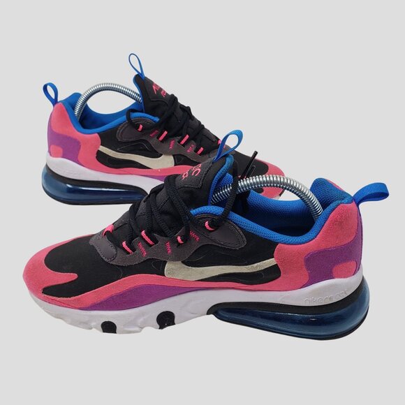 Nike Air Max 270 React BQ0101-001 kids Size 7Y (no insoles) - Picture 5 of 10